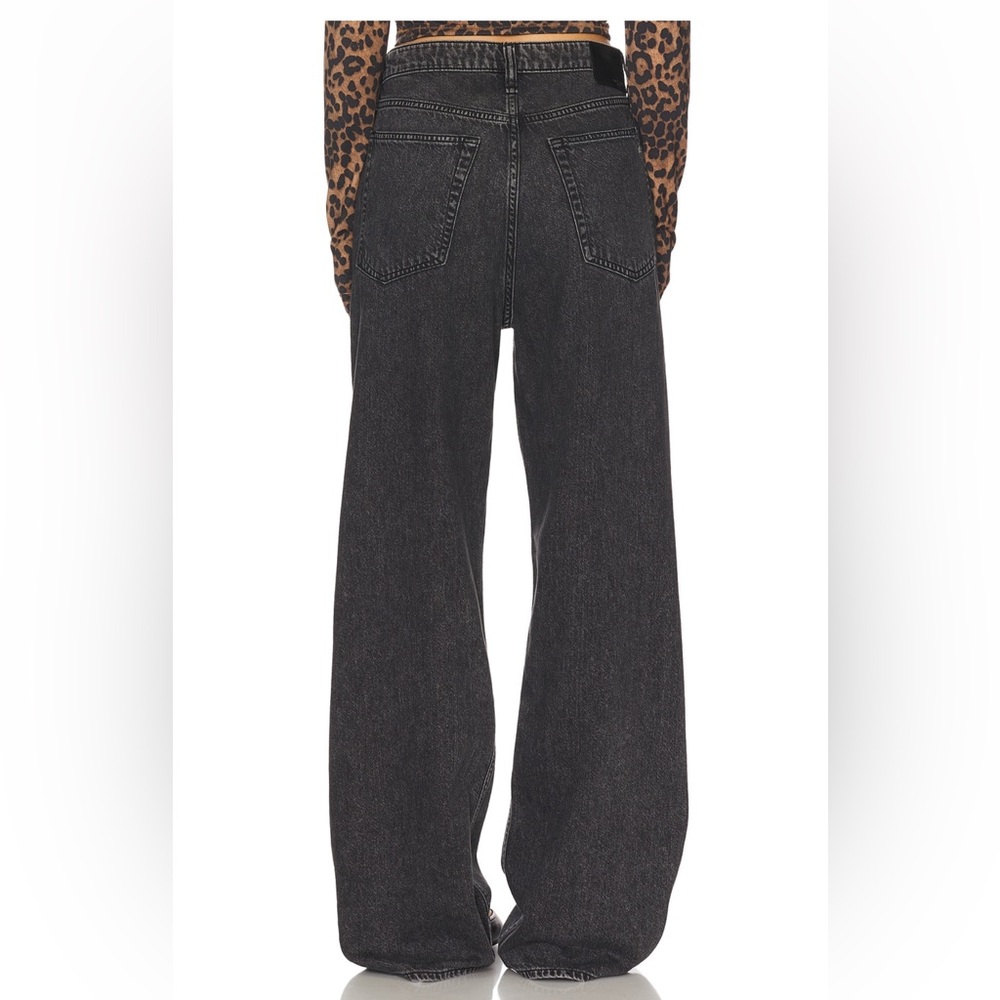 Rag & Bone Featherweight Logan Wide leg mid Jeans - Picture 5 of 12